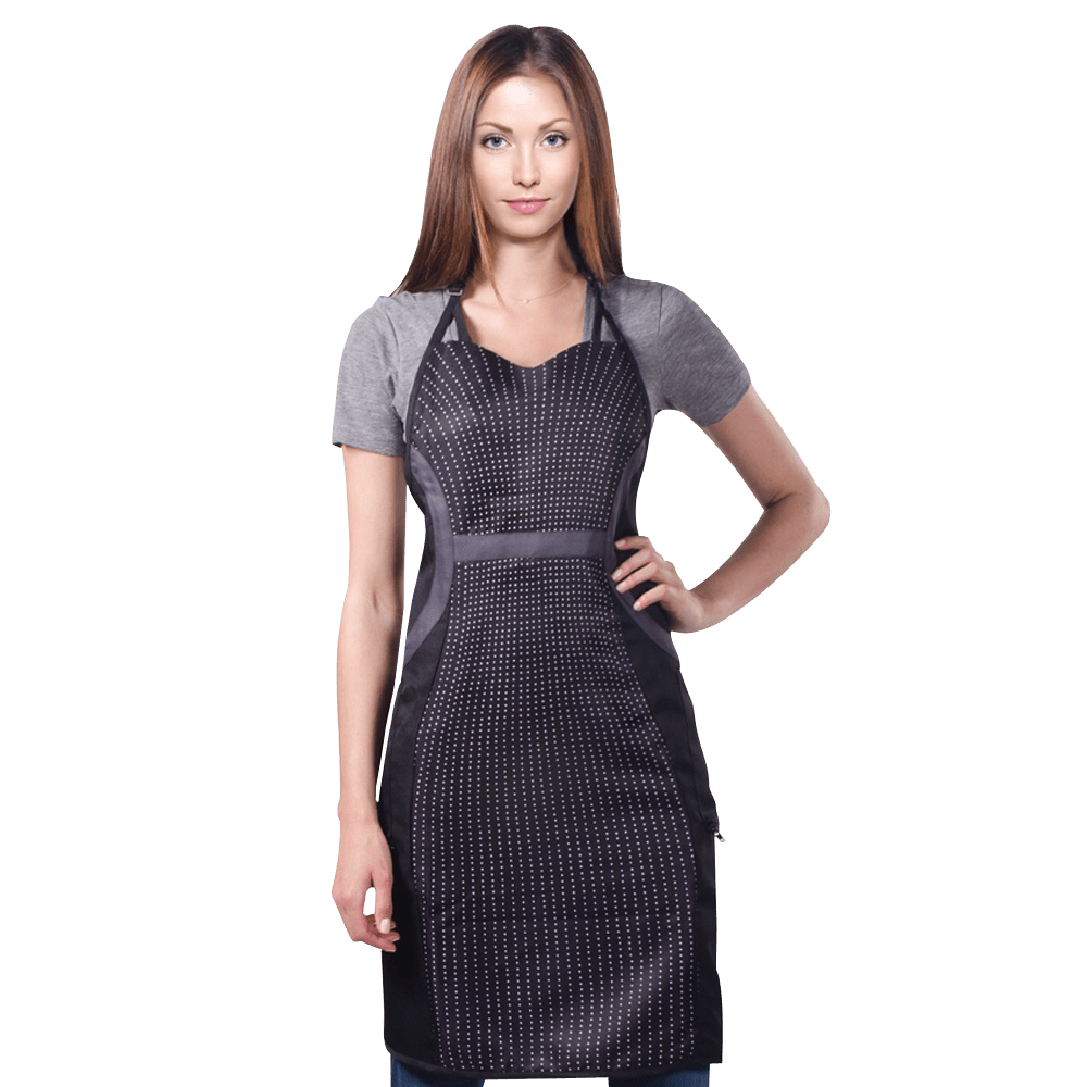 BeauBAR Supply CRICKET SLIMMING APRON - SWEETHEART DOTS AP - 12164