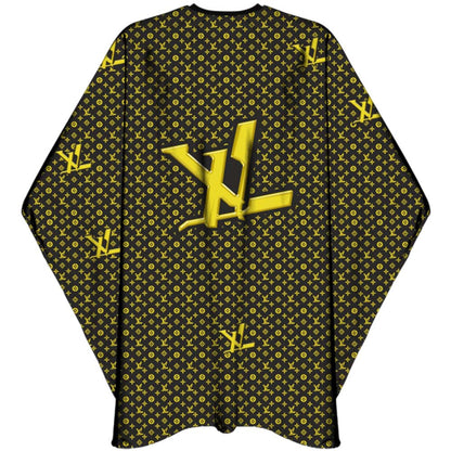 The Shave Factory Barber Cape - Black LV
