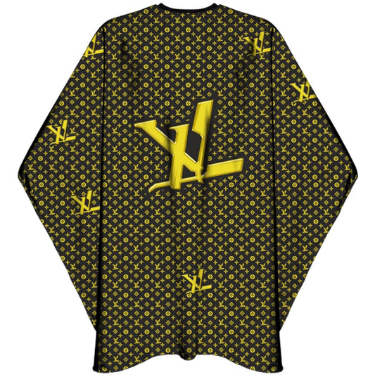 The Shave Factory Barber Cape - Black LV