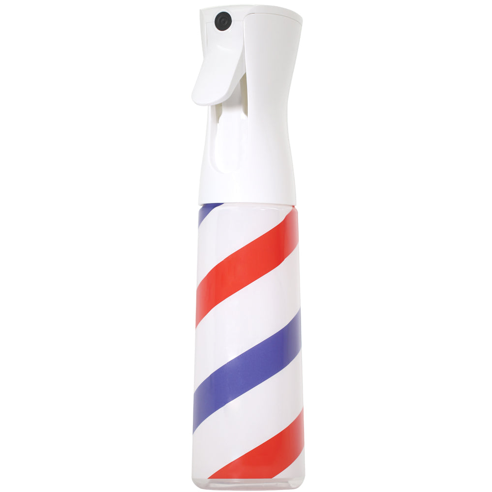 DELTA INDUSTRIES CONTINUOUS MIST SPRAY BOTTLE - 10 OZ BARBER POLE