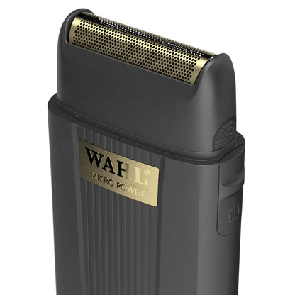 Wahl micro power shaver on a white background