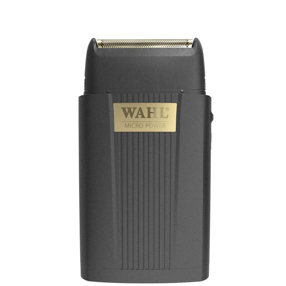 Black Wahl electric shaver on a white background