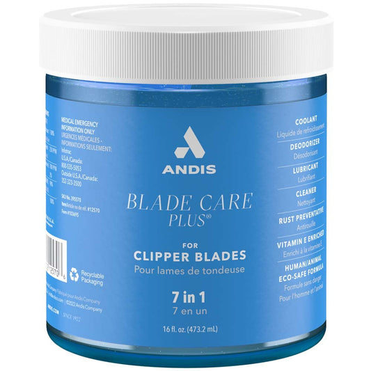 BeauBAR Supply ANDIS 7 - IN - 1 BLADE CARE PLUS JAR - 16 OZ CL - 12570