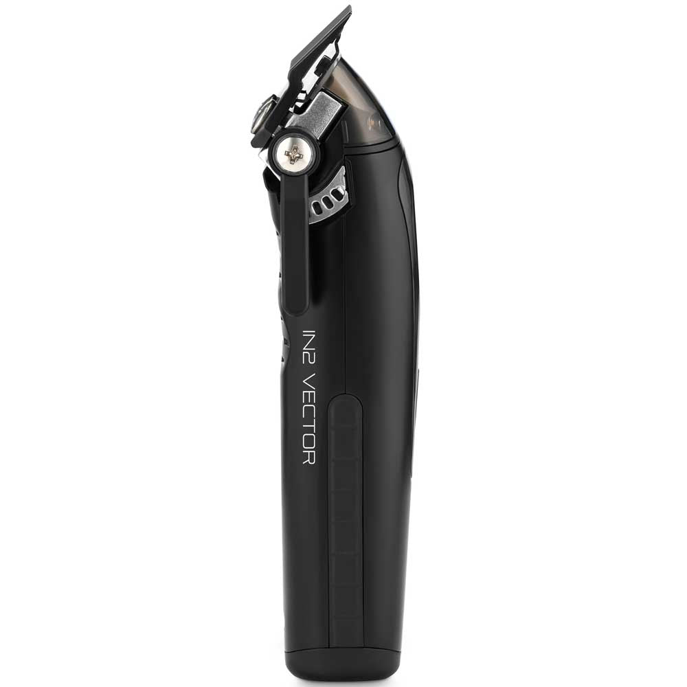 Side view of the ergonomic full metal body of the 360 Jeezy clipper