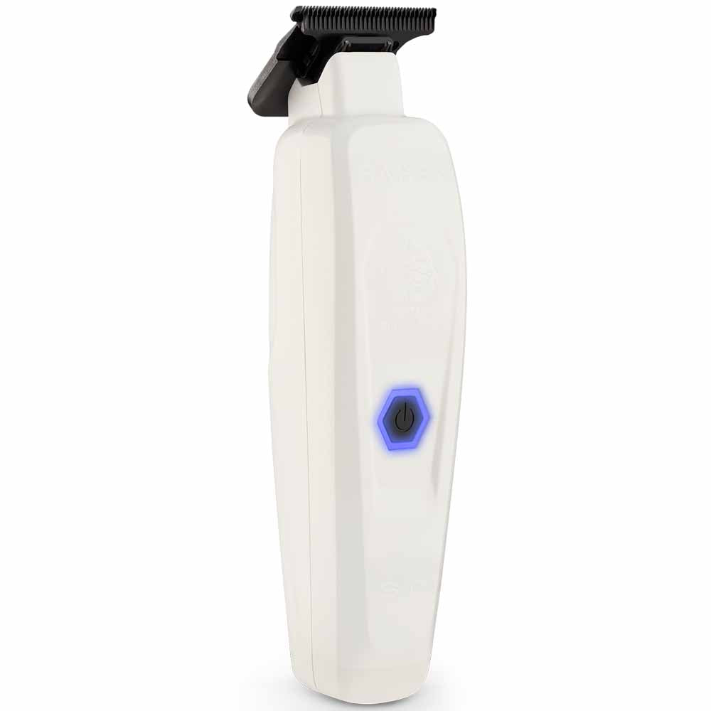 STYLECRAFT BRUSHLESS SABER METAL TRIMMER - WHITE LIMITED EDITION Trimmer STYLECRAFT for sacramento, california, barbers, hair stylist, cosmetologist, beauty industry