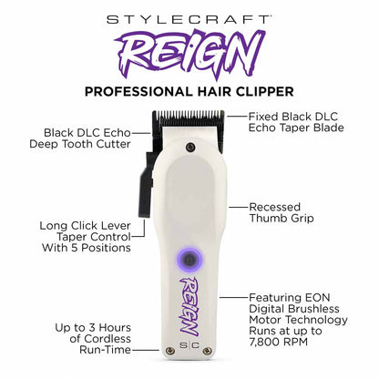 STYLECRAFT REIGN CLIPPER Clipper STYLECRAFT for sacramento, california, barbers, hair stylist, cosmetologist, beauty industry
