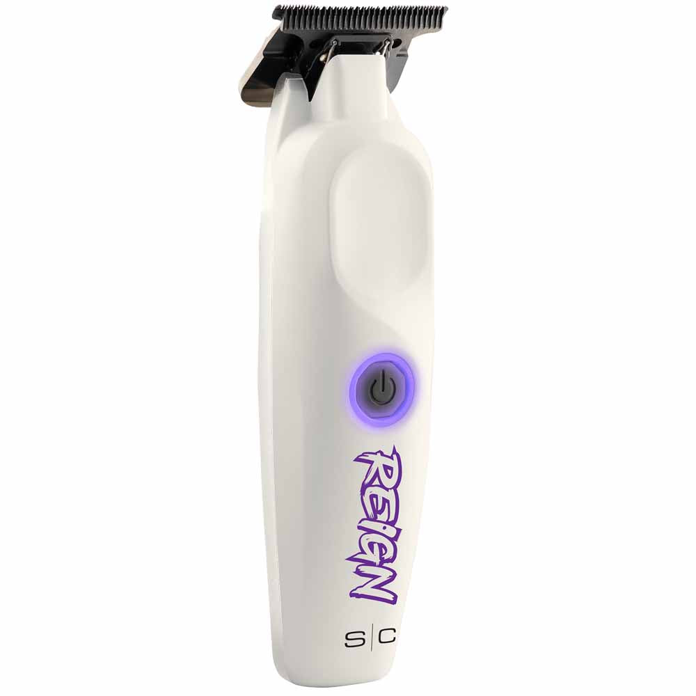 Side profile of StyleCraft Reign trimmer showing ergonomic grip and design