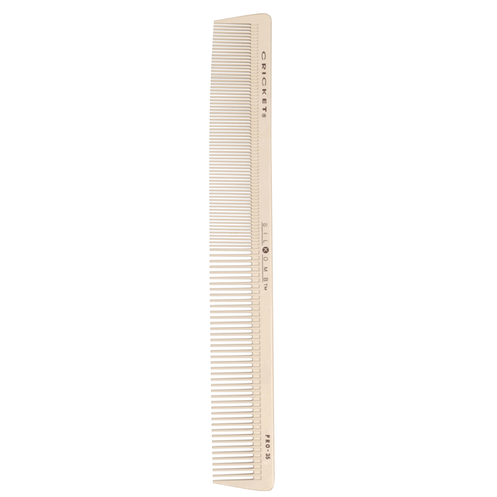 BeauBAR Supply CRICKET SILKOMB - PRO - 35 EXTRA LONG CUTTING COMB CL - 15012