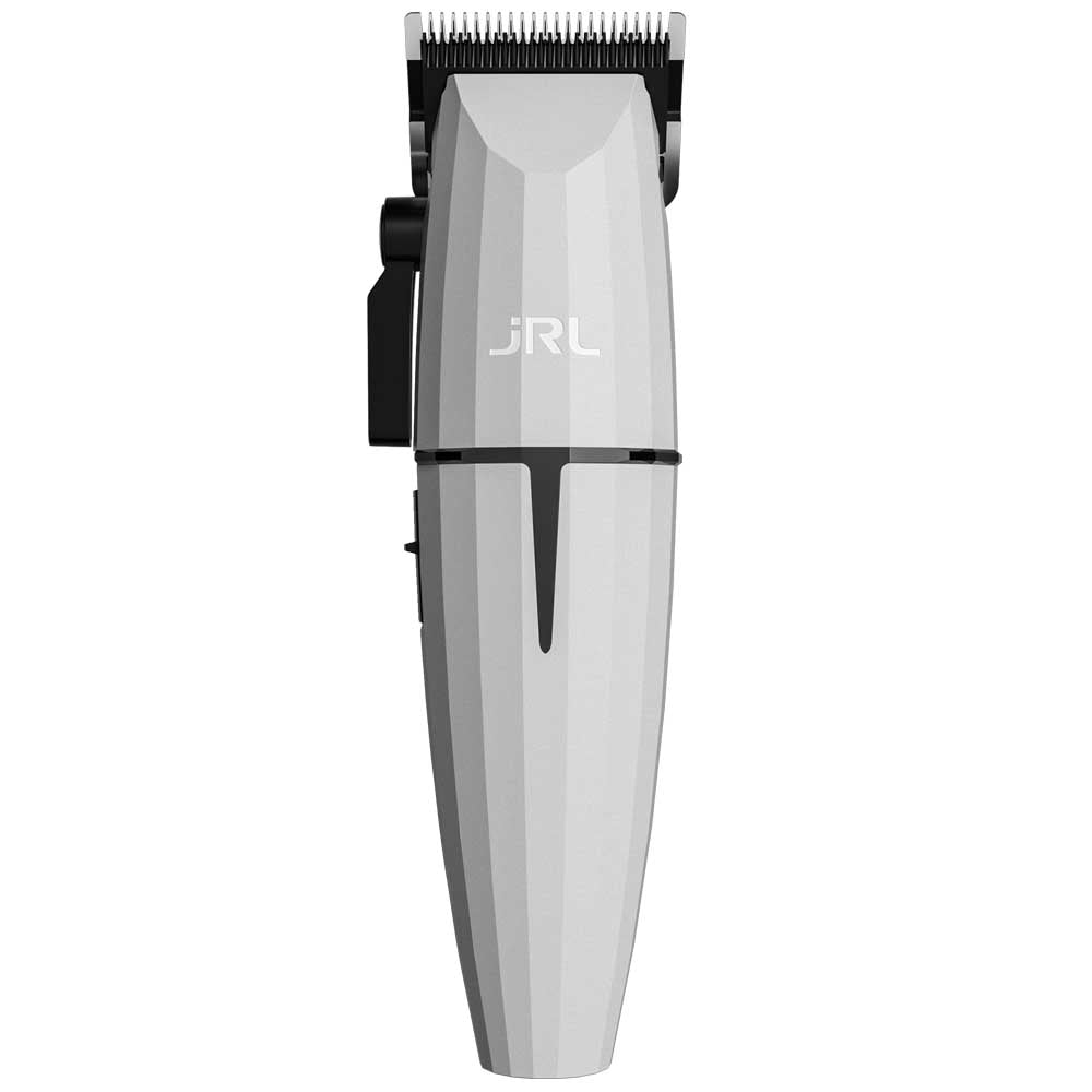 JRL Ghost Professional Cordless Hair Clipper FF2020C-B-W in matte white front view