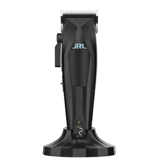 JRL 3000C Onyx Compact Cordless Clipper with APEX Fade Blade and Charging Dock