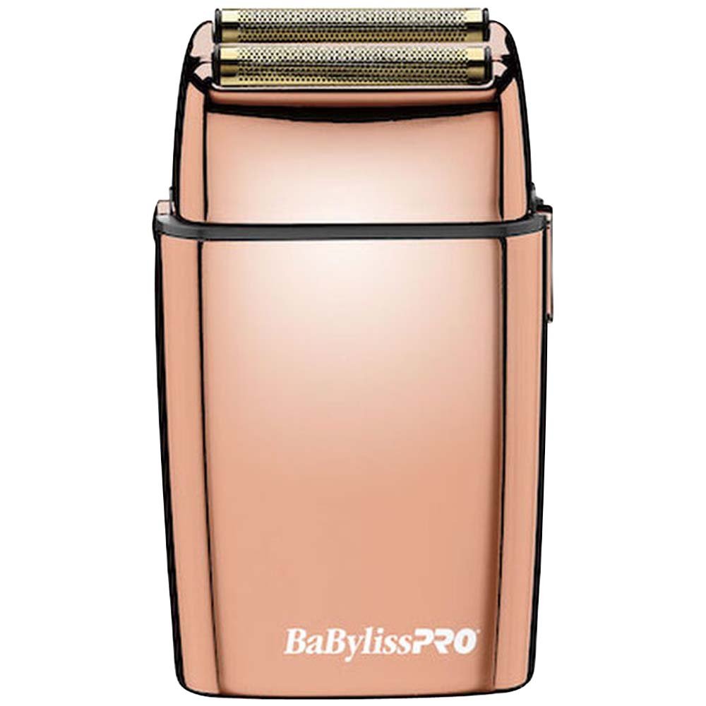 BeauBAR Supply BABYLISSPRO DOUBLE FOIL METAL SHAVER - ROSE GOLD CL - 41540