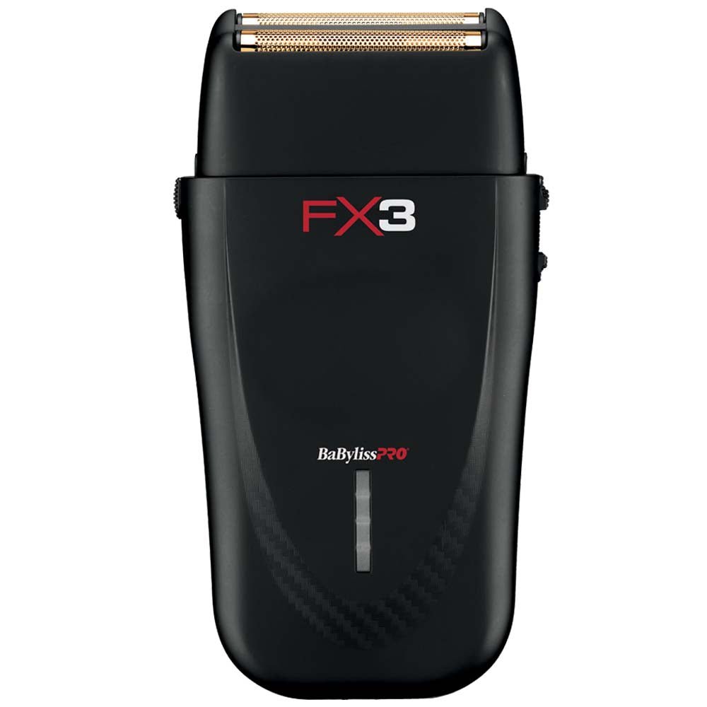 BeauBAR Supply BABYLISSPRO FX3 DOUBLE FOIL SHAVER - BLACK CL - 45886