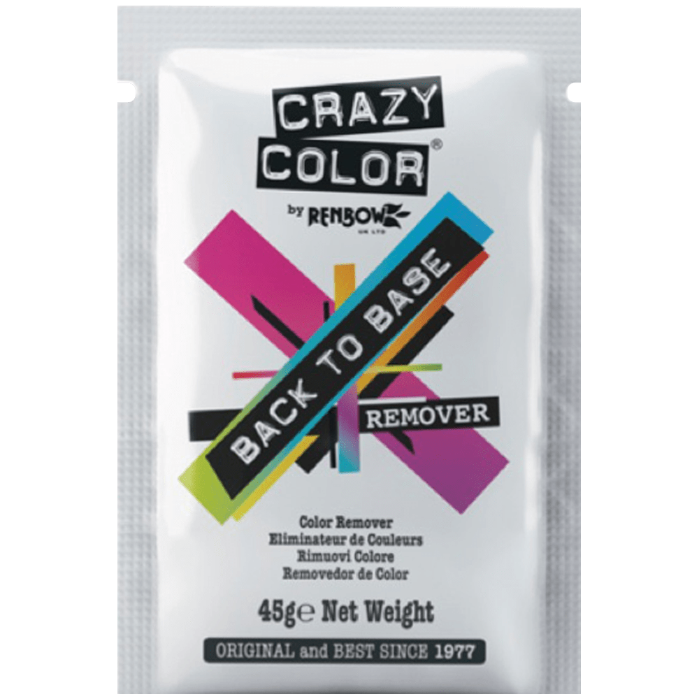 BeauBAR Supply CRAZY COLOR BACK TO BASE REMOVER - 45GR CO - 00472