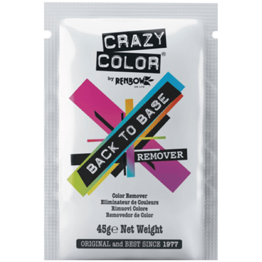 BeauBAR Supply CRAZY COLOR BACK TO BASE REMOVER - 45GR CO - 00472