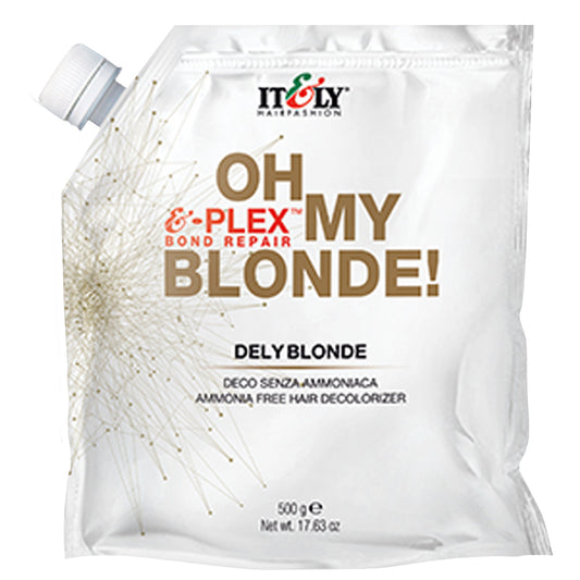 ITELY OH MY BLONDE HAIR DECOLORIZER POWDER - DELY BLONDE 17.63 OZ