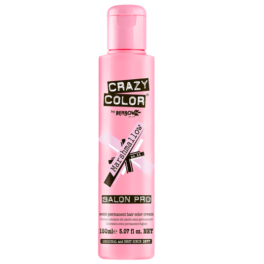 BeauBAR Supply CRAZY COLOR SEMI - PERMANENT HAIR COLOR CREAM - 64 MARSHMALLOW CO - 01872