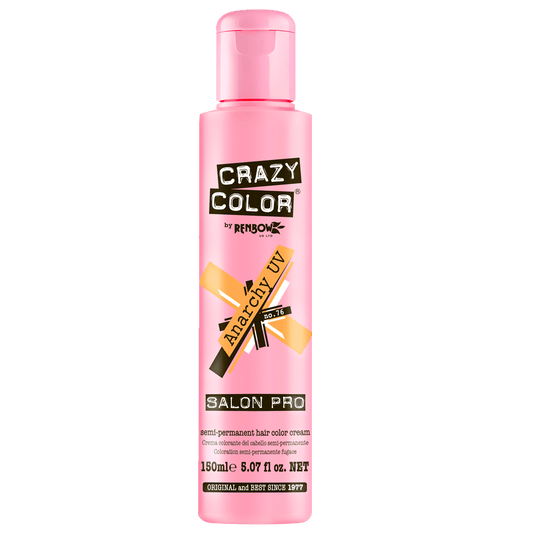 BeauBAR Supply CRAZY COLOR SEMI - PERMANENT HAIR COLOR CREAM - 76 ANARCHY UV CO - 01884