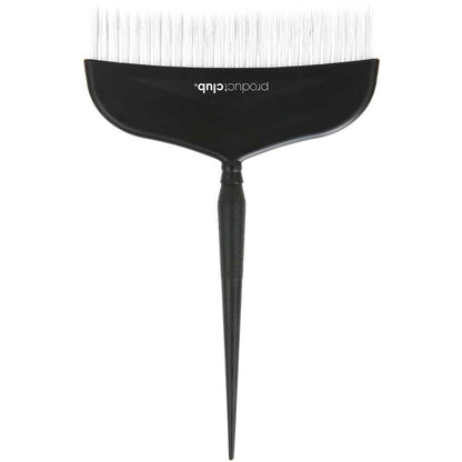 A black hair developer applicator brush with a long handle and fine bristles, featuring the white text 'productclub' on the bristle head, set against a plain white background.