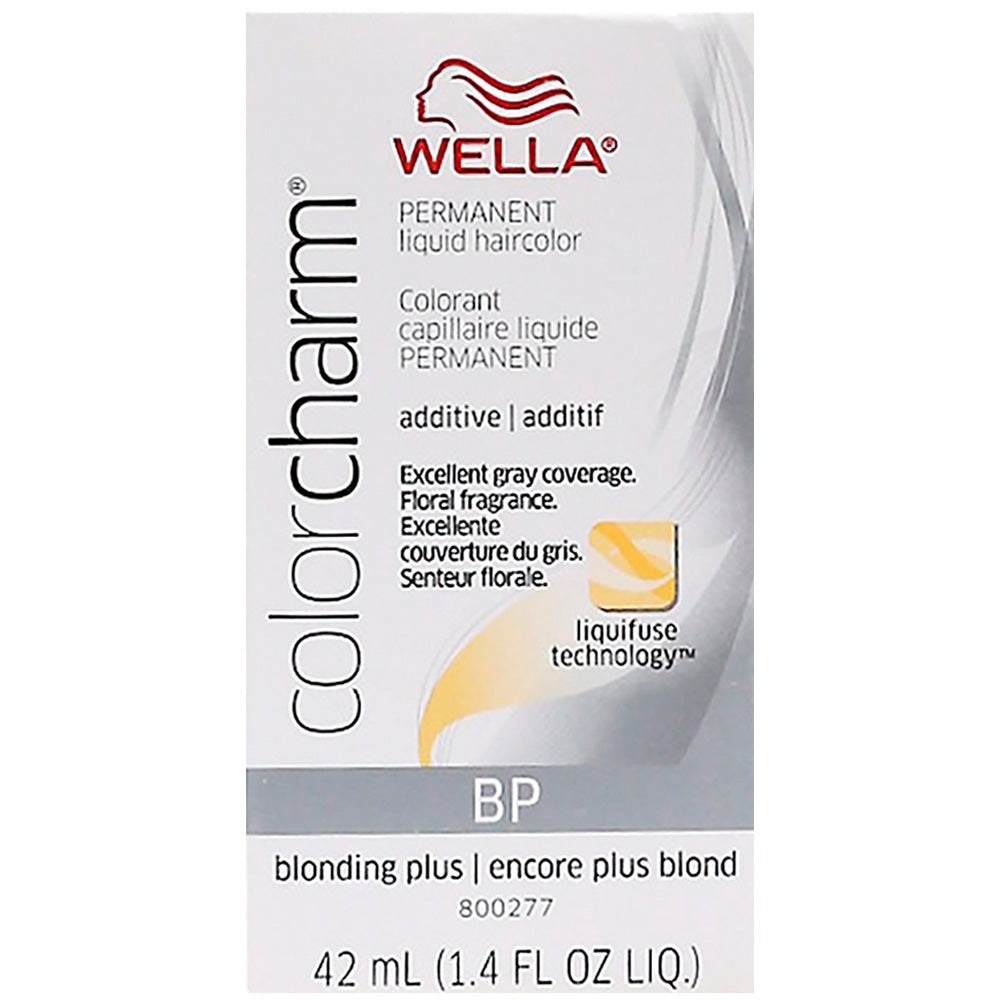 WELLA COLOR CHARM PERMANENT LIQUID HAIR COLOR - ADDITIVE BP BLONDING PLUS