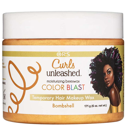 ORS CURLS UNLEASHED COLOR BLAST TEMPORARY HAIR WAX - BOMBSHELL 6 OZ