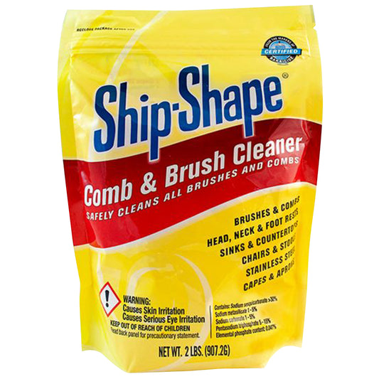 SHIP-SHAPE POWDER COMB & BRUSH CLEANER - 2 LBS