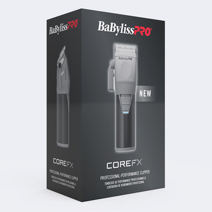BABYLISSPRO COREFX CLIPPER - GRAY Clipper BABYLISSPRO for sacramento, california, barbers, hair stylist, cosmetologist, beauty industry