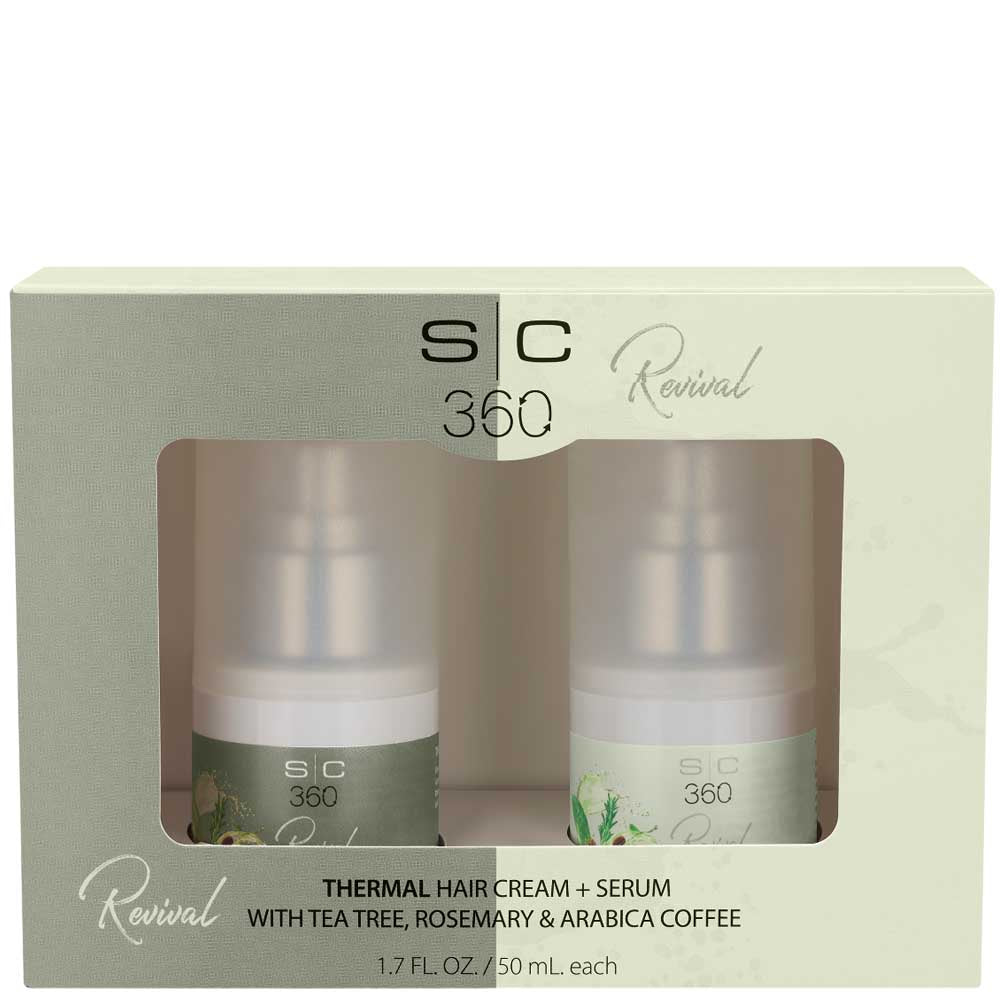 STYLECRAFT S|C 360 REVIVAL THERMAL HAIR CREAM & SERUM - 1.7 OZ Hair Treatment STYLECRAFT for sacramento, california, barbers, hair stylist, cosmetologist, beauty industry
