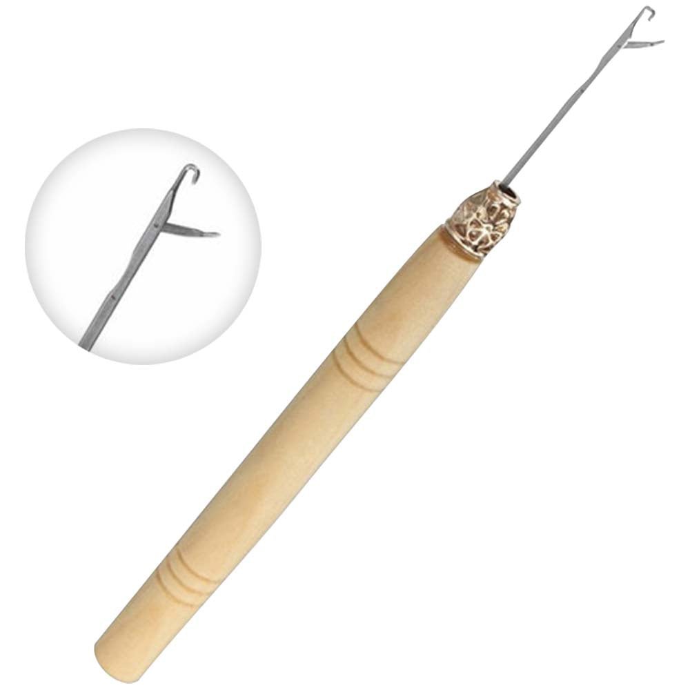 Brittny Weaving Crochet Needle with Micro Latch