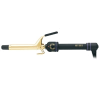 hot tools 3/4" spring curling iron wand 24k