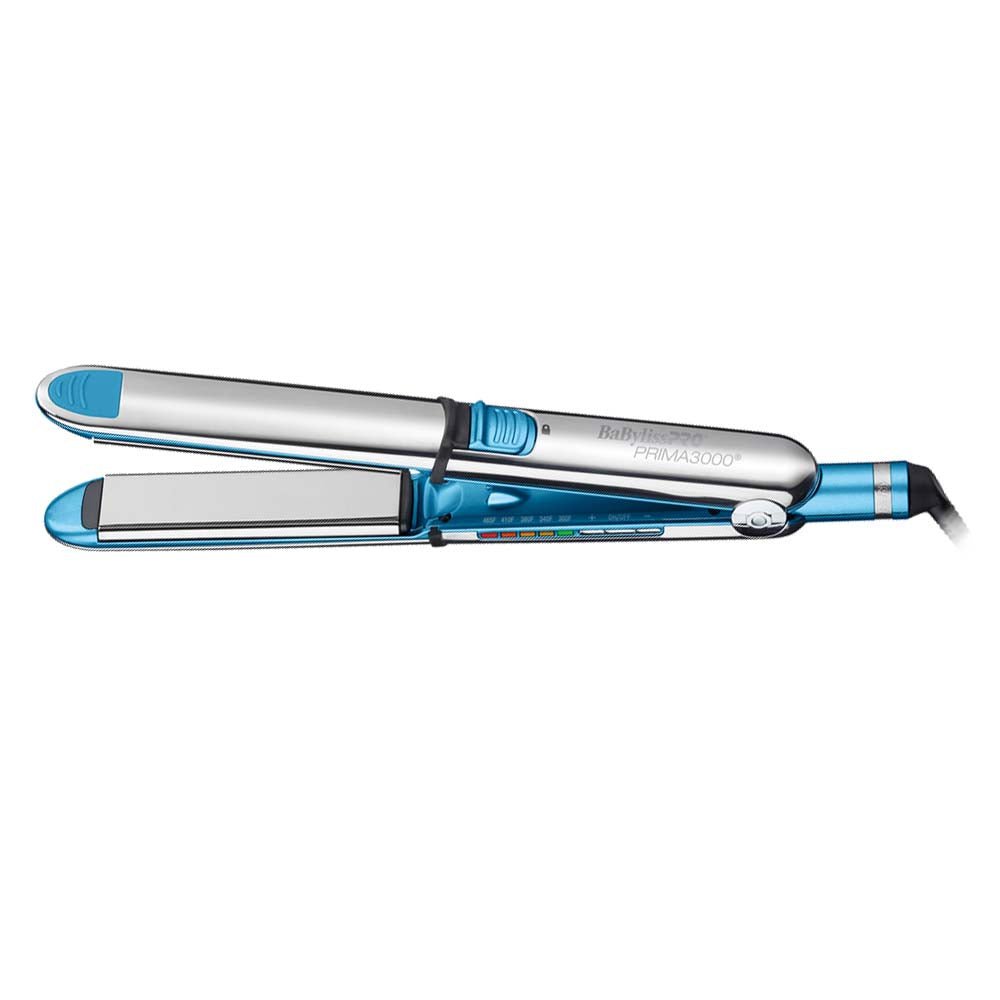 BeauBAR Supply BABYLISSPRO NANO TITANIUM PRIMA3000 IONIC STRAIGHTENER - 1 1/4" IR - 44676