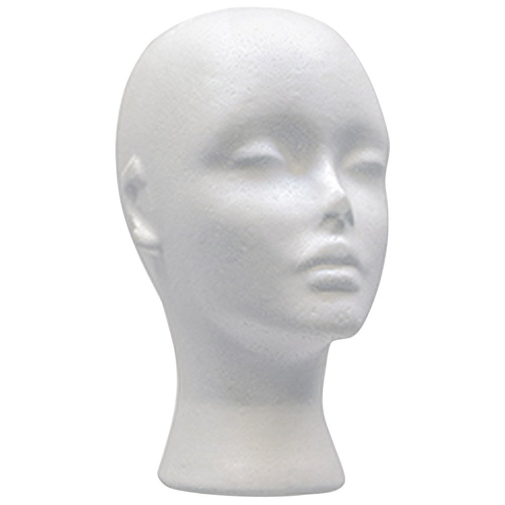 BeauBAR Supply CELEBRITY STYROFOAM HEAD MK - 02751