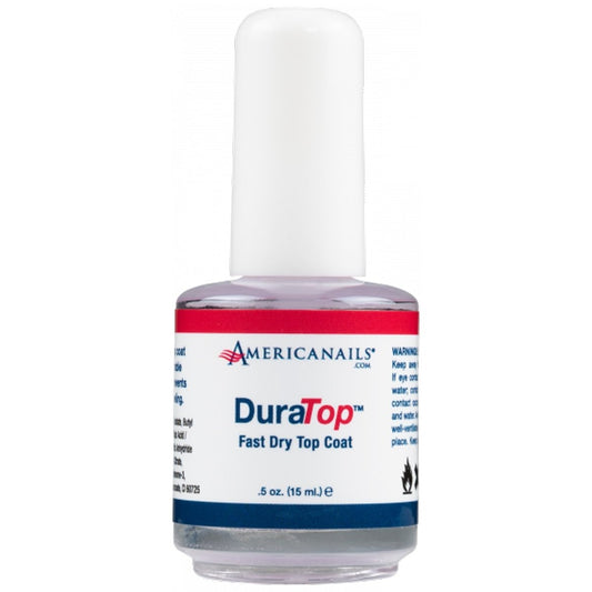 BeauBAR Supply AMERICANAILS DURATOP FAST DRY TOP COAT - 0.5 OZ MP - 41362