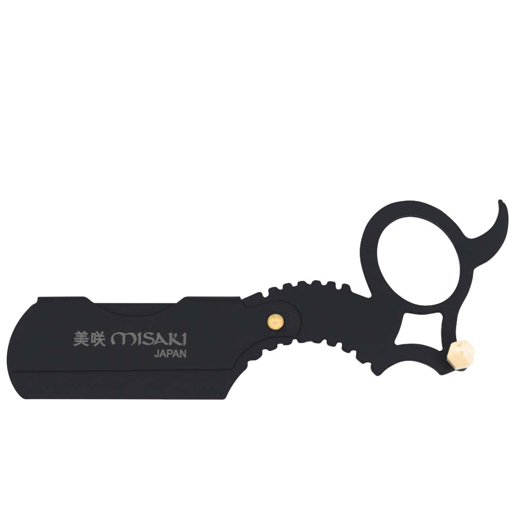 Fraas Finger Razor MISAKI FINGER STRAIGHT RAZOR - BLACK