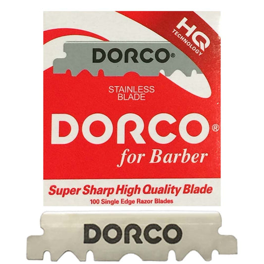 DORCO SINGLE EDGE RAZOR BLADE - 100 PC