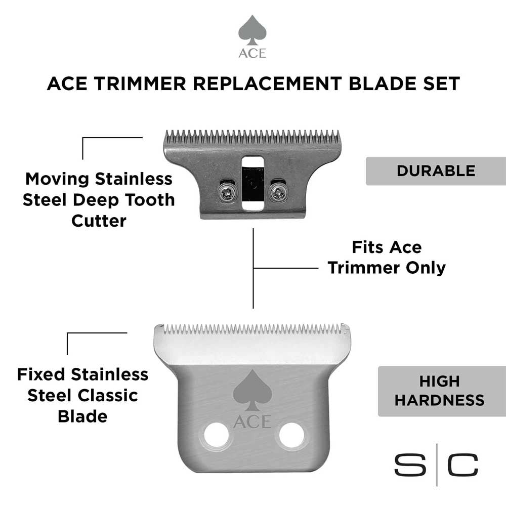STYLECRAFT CLASSIC FIXED TRIMMER BLADE & DEEP TOOTH CUTTER Trimmer Blade STYLECRAFT for sacramento, california, barbers, hair stylist, cosmetologist, beauty industry