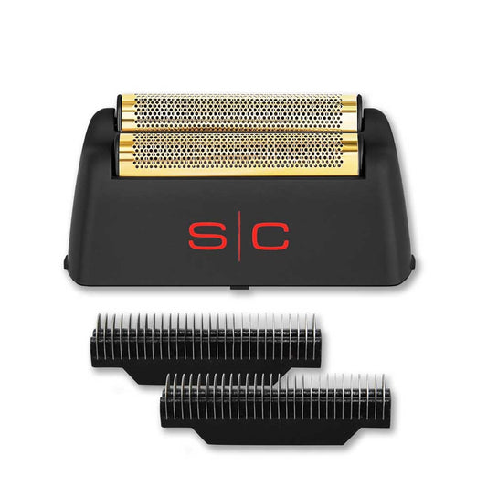 stylecraft 
Replacement Gold Titanium Foil Head and Cutter Set Compatible with Rebel Shaver