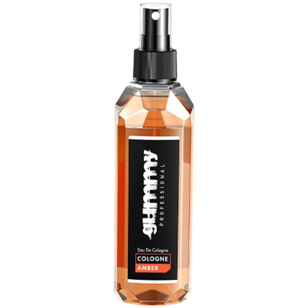 GUMMY EAU DE COLOGNE SPRAY Amber After Shave GUMMY for sacramento, california, barbers, hair stylist, cosmetologist, beauty industry