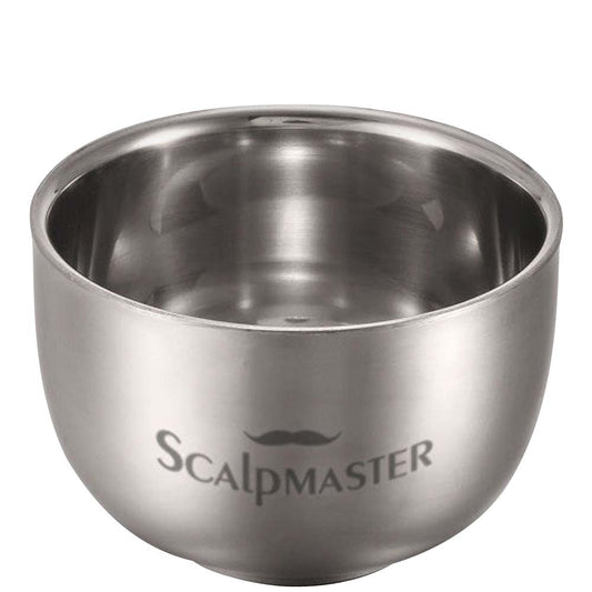 SCALPMASTER STAINLESS STEEL SHAVING BOWL