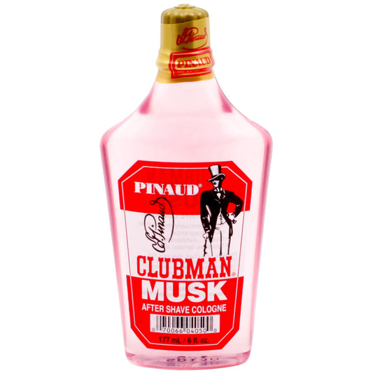 CLUBMAN MUSK AFTER SHAVE LOTION - 6 OZ