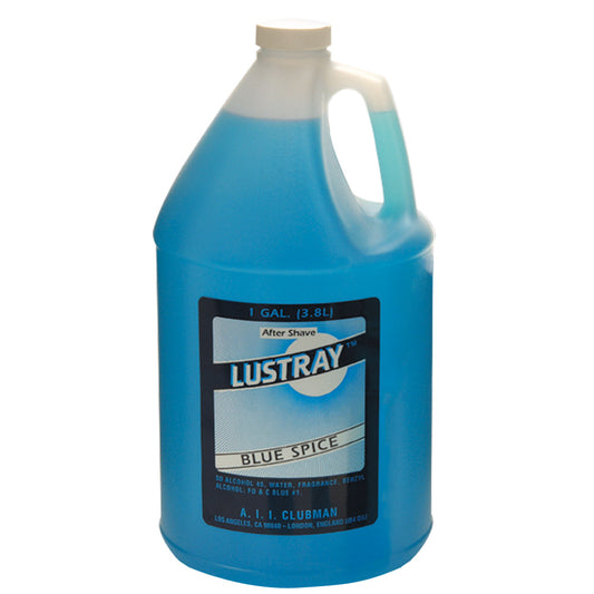 LUSTRAY BLUE SPICE AFTER SHAVE - 1 GALLON
