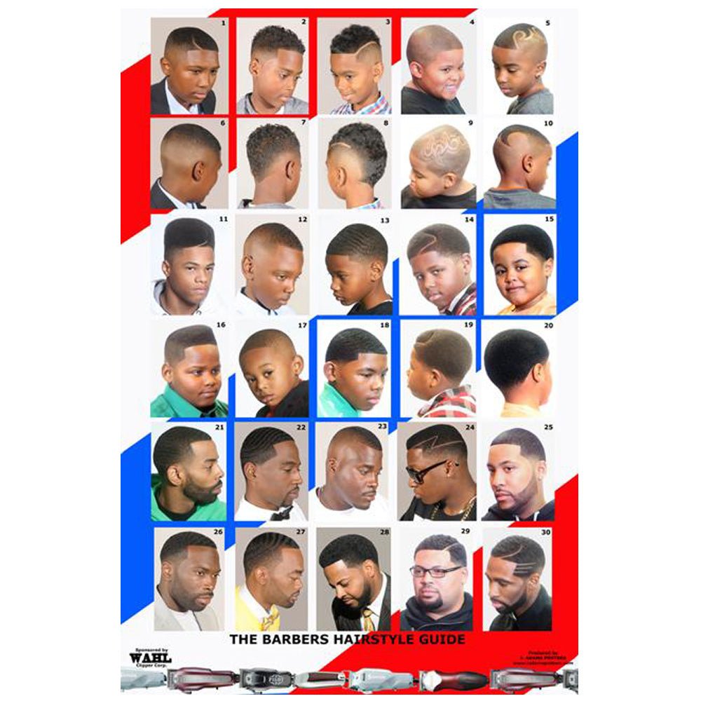 BeauBAR Supply BARBER SHOP/ SALON POSTER #19 SI - 19 - 2014BBM