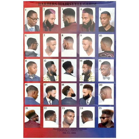 BeauBAR Supply BARBER SHOP/ SALON POSTER #26 SI - 26 - 2020BM