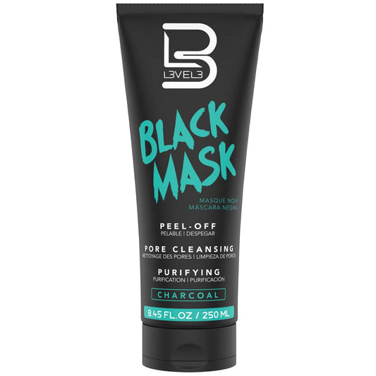 L3VEL3 PEEL-OFF BLACK CHARCOAL MASK - 8.45 OZ