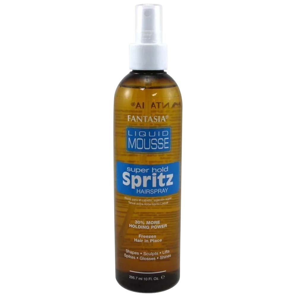 Fantasia Liquid Mousse Super Hold Spritz Hair Spray - 10 oz
