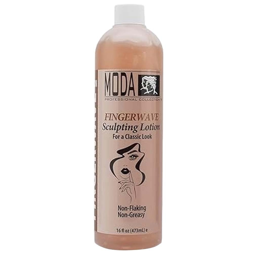 MODA FINGERWAVE SCULPTING LOTION - 16 OZ