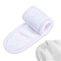 facial spa terry cloth headband velcro