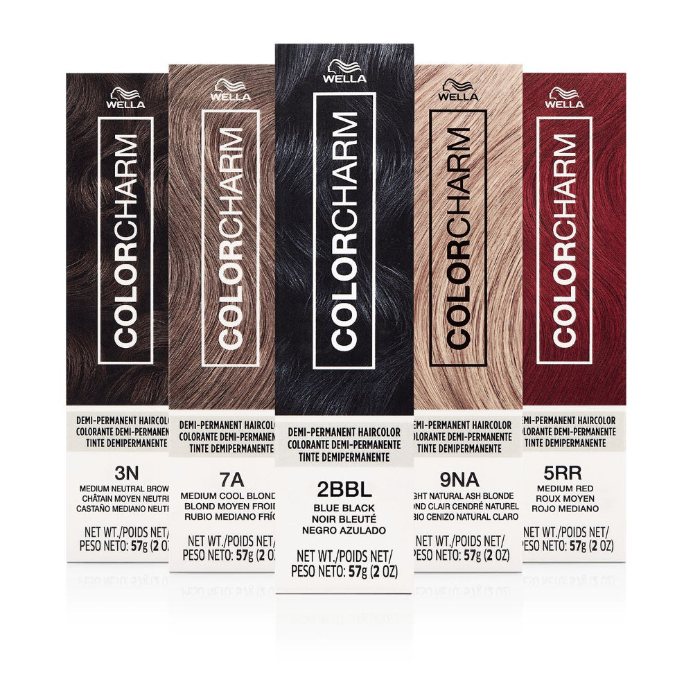 Wella Color Charm Demi-Permanent Cream Hair Color lineup