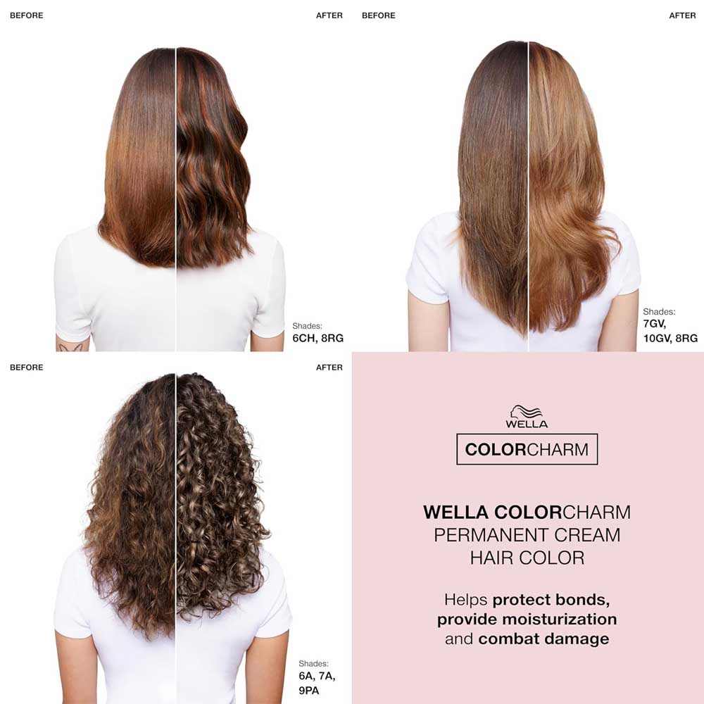 WELLA COLOR CHARM PERMANENT CREAM HAIR COLOR Permanent Color WELLA for sacramento, california, barbers, hair stylist, cosmetologist, beauty industry