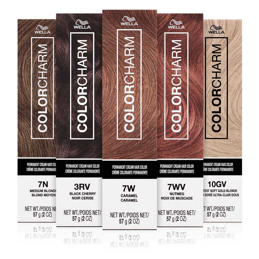 WELLA COLOR CHARM PERMANENT CREAM HAIR COLOR Permanent Color WELLA for sacramento, california, barbers, hair stylist, cosmetologist, beauty industry