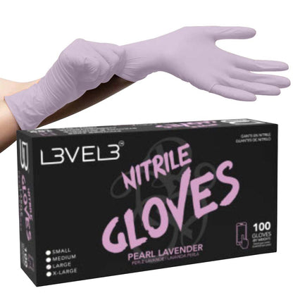 L3VEL3 NITRILE GLOVE - 100 PACK